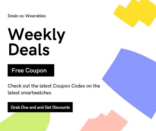 Oferta de Smartwatch de la semana 17 de julio de 2021!